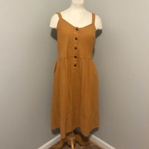 Mustard Dress with Pockets!